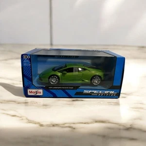 Maisto Lamborghini Centenario Auto limettengrün 1:18 Diecast Sammlerstück Spielzeug  - Bild 1 von 6