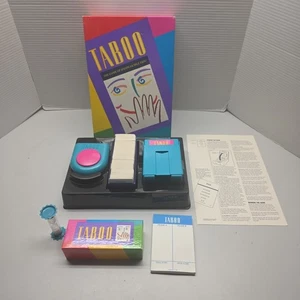 Taboo Game 1989 Milton Bradley Vintage Used Complete Good Condition - Picture 1 of 6