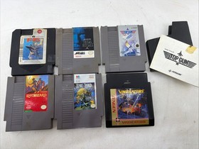 Juegos Nintendo Nes Top Gun F 15 Time Lord Vindicators Total Recall Legacy Wizard