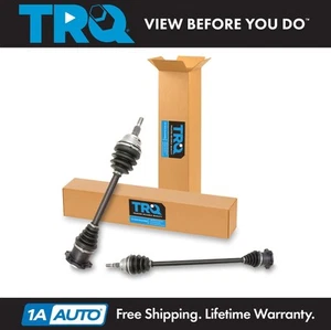 TRQ New Front CV Axle Shaft Assembly Kit Pair Set 2pc for Jetta Golf Beetle TT - Picture 1 of 6