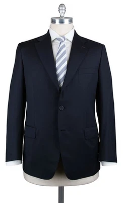 Brioni Navy Blue Super 150's Suit - 45/55 - (PARLAMENTO21574456S) - Image 1 of 4