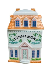 Lenox Spice Village CINNAMON Gewürzdose mit Deckel feines Porzellan Vintage 1989 - Bild 1 von 12