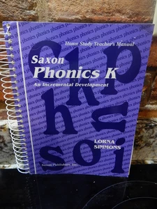 Saxon Phonics K: An Incremental Development - Home Study Teacher's Manual - Picture 1 of 2