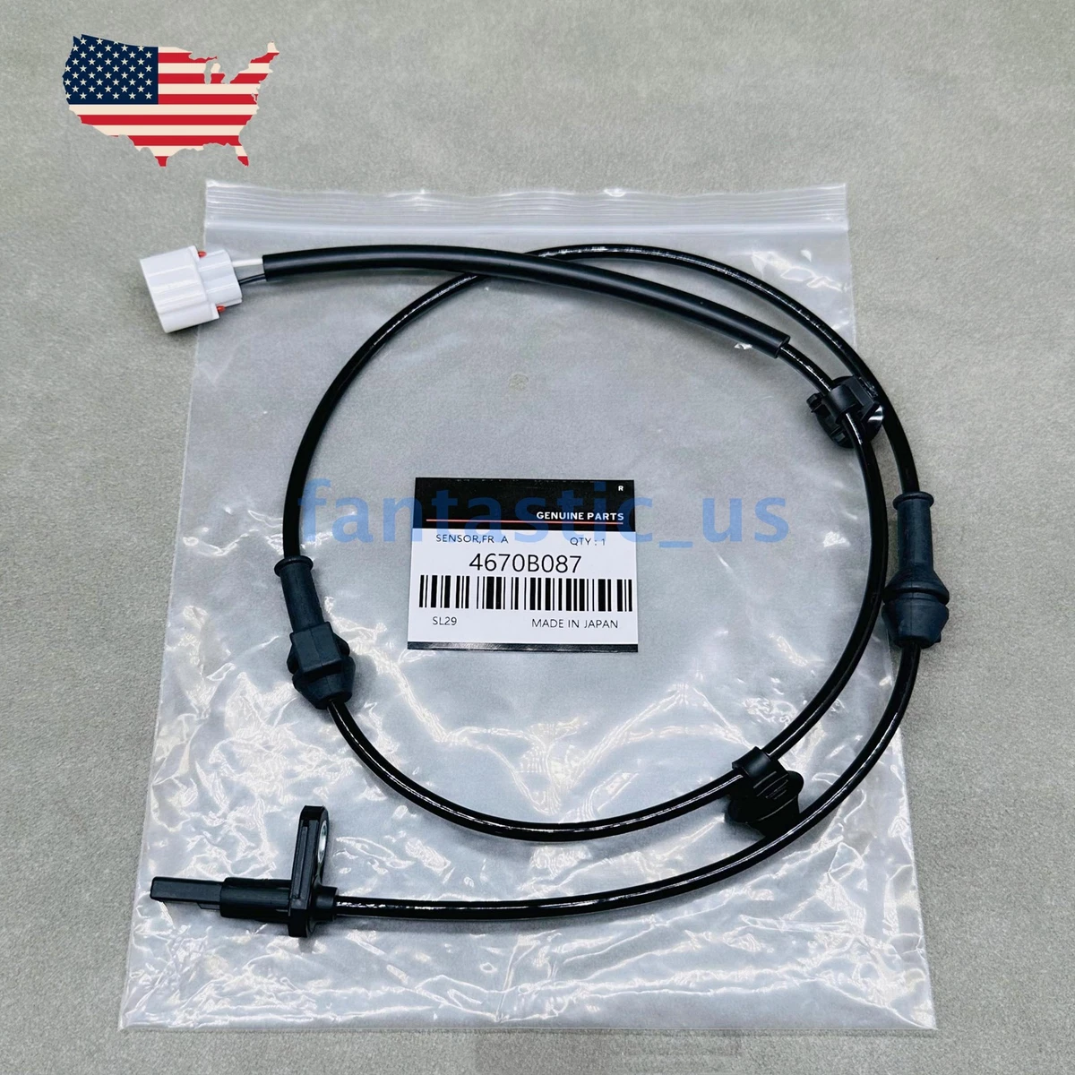 Sensor De Velocidad Abs Delantero Montero 01-06