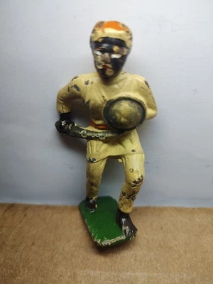 Grey Iron Ethiopian Chief Toy Soldier - Image 1 of 3