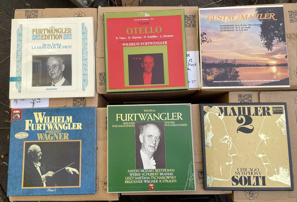 21 Box-Sets LP Klassik Kammermusik Oper Sinfonie Furtwängler Sammlung Konvolut - Bild 1 von 4