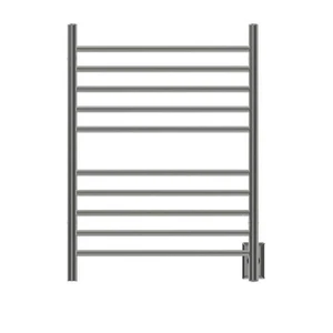 Radiant Straight 10-Bar Hardwired Towel Warmer in Polished Stainless - Picture 1 of 3