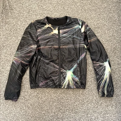 PUMA by Hussein Chalayan Woman's Uk 12 Windbreaker Cropped Jacket Multi Color - Image 1 of 4