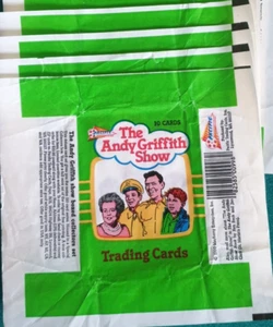 10X THE ANDY GRIFFITH SHOW CARD WRAPPERS MAYBERRY BARNEY OPIE - Picture 1 of 2
