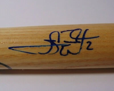 Mini bate de béisbol firmado por Carl Everett autografiado Rawlings certificado de autenticidad Chicago White Sox Foto 1 de 4