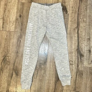 Abercrombie and Fitch Boy’s Joggers Sweat Pants Cotton Grey Size 11/12 - Picture 1 of 5