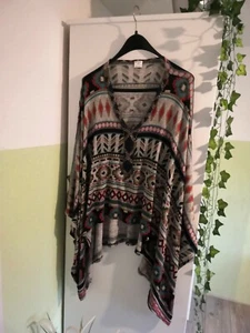 *MY STORY PARIS* Poncho Gr.M/L Designermode  - Bild 1 von 2