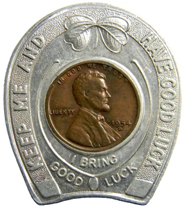 Ficha de centavo cubierta The Edwards CO 1954-D (01732) - Imagen 1 de 2