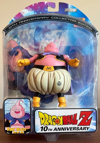 Dragon Ball Z Fat Buu 10th Anniversary Figure Jakks New in Package Cover