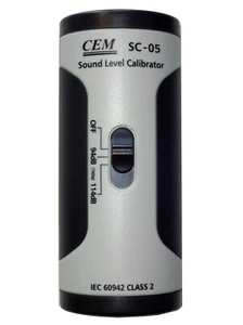SC-05 Industrial Sound Level Meter Mic Calibrator 94 114 dB IEC 942 Class 2 NEW - Picture 1 of 1