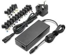 Universal Laptop Charger Plug UK 90W AC Power Adapter Charger Multi Connectors