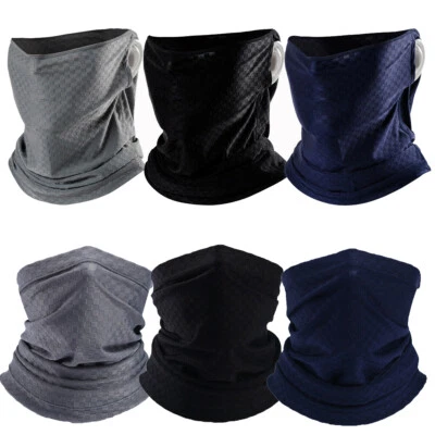 Máscara facial refrescante para polaina de cuello bandana para hombres polainas de cuello media máscara facial de verano Foto 1 de 4