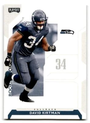 2006 Playoff NFL Playoffs #142 David Kirtman Silver Proof #/250 - Image 1 of 2