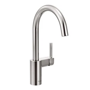 Moen 7365 Align Chrome Single Handle Kitchen Faucet Chrome NEW - Picture 1 of 1