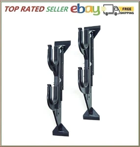 Truck Rear Window Rifle Shotgun Gun Holder Rack Vehicle Pickup Mount Back Metal - Picture 1 of 4