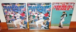 THE NATIONAL LEAGUE & THE AMERICAN LEAGUE-A History-2 Books in Case-BRAND NEW hc - Picture 1 of 12