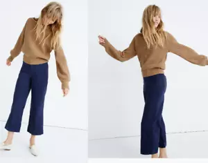 Madewell Sweater Womens Extra Small Beige Fairbanks Pullover Merino Wool Cotton - Picture 1 of 9