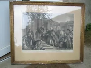 MARDOCHE DEVANT AMAN par BEAUVARLET / DE TROY, 1784. - Imagen 1 de 8