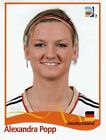 Panini FIFA World Cup 2011 Women Sticker #43 Alexandra Popp Germany Rookie RC