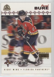 2001-02 Pacific Adrenaline Premiere Date /62 Pavel Bure #79 HOF