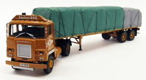 Corgi 1/50 Scale CC12603 - Scammell Crusader Sheeted Flat Trailer - BRS