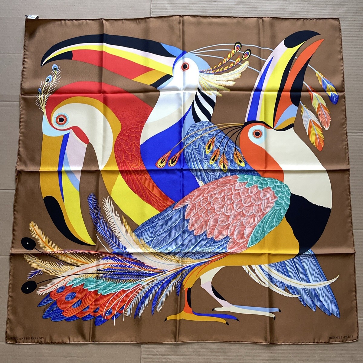 エルメス プレート2枚セット Toucans プレート 2枚セット