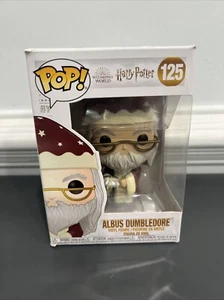 Funko POP! Harry Potter Albus Dumbledore Holiday #125 Vinyl Figure DAMAGED BOX - Picture 1 of 7
