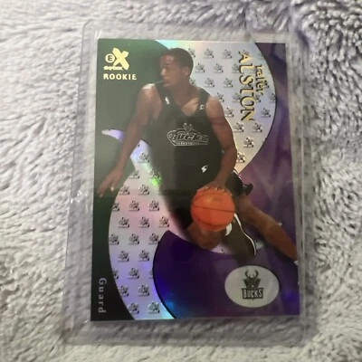 1999-00 Skybox E-X - #87 Rafer Alston 1066/ 3499 (RC) - Image 1 of 4