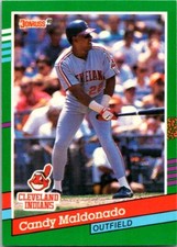 1991 Donruss Baseball 480 Candy Maldonado