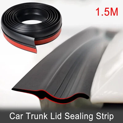 5ft Car Rubber Seal Weather Strip Trunk Upper Hood Edge Trim Protector  Car  SUV Foto 1 de 4