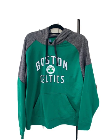 Boston Celtics Hoodie Men's Extra Large Green Sweatshirt Adult Adidas NBA * Cover