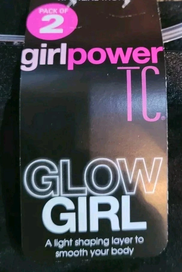 TC Girl Power 2 pack Waistline Shaper Black BRIEFS  Medium nwt $52.00 - Image 1 of 1
