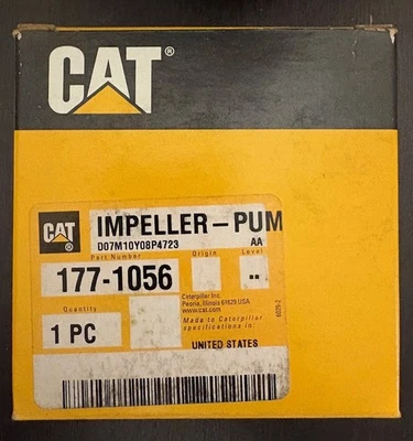 CATERPILLAR 177-1056: 96.5MM OUTER DIAMETER WATER PUMP IMPELLER - Image 1 of 2