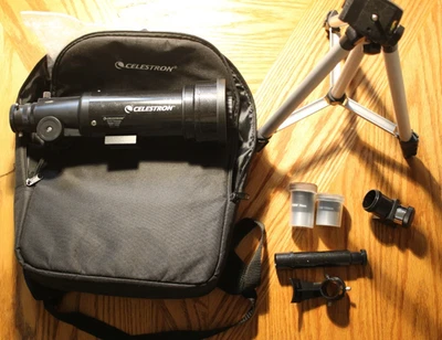 Celestron Portable 70mm Travel Telescope with Backpack (#21035)  - Image 1 of 4