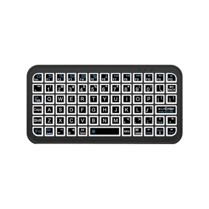   Bluetooth 5.2 Tastatur 5 Zoll Keycups 7 Farben Hintergrundbeleuchtung Keyboard4672 - Bild 1 von 9