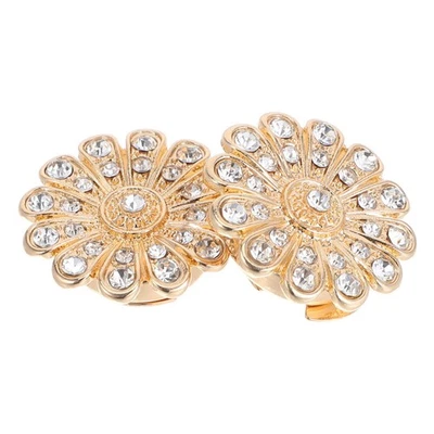  2 Pcs Hemdknöpfe Damen Manschettenknöpfe Für Frauen Hemdknopfabdeckungen - Bild 1 von 4