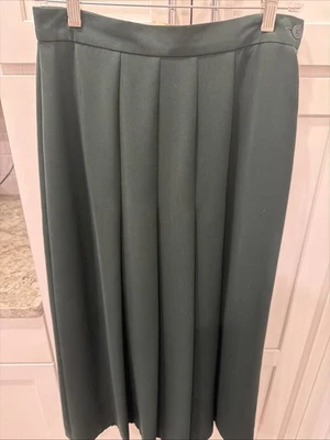 Maxi Falda De Colección Mondi Poliéster Verde Bosque Elegante Alemania Occidental Foto 1 de 4