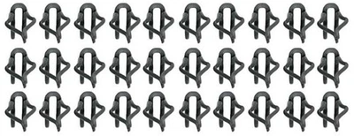 Juego de clips de panel de puerta estándar para Ford Falcon Ranchero 1962-67 y Mercury Comet Foto 1 de 2