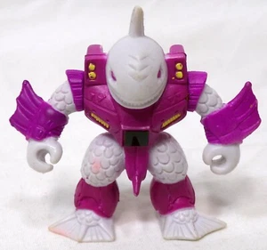 Figura de carpa asesina Hasbro Battle Beasts #5 1987 de colección y signo de frotamiento funcional - Imagen 1 de 2