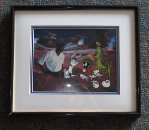 Michael Jordan "Aerospace Jordan" Hand Painted Cel LE #162/500 w/COA, 1993 - Picture 1 of 5