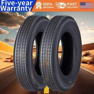 🧰🧰5.3-12 5.3x12 530-12 5.30-12 Trailer Tires Load Range C Premium Trailer Tire - Picture 1 of 6