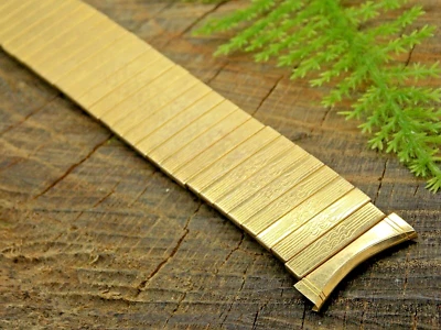 Bulova Watch Band NOS Vintage Stainless Steel Expansion 22mm Bracelet - Image 1 of 3