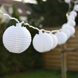 Catena Luci LED Lampade Anni 20 Bianco Caldo 7,5cm Lunga 4,75m FHS 18313 - Foto 1 di 1