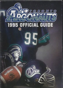 Toronto Argonauts 1995 Canadian Football League CFL Guida stampa media - Foto 1 di 2