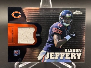 2012 Topps Chrome Alshon Jeffery Rc Rookie Patch No. RR34 - Picture 1 of 10